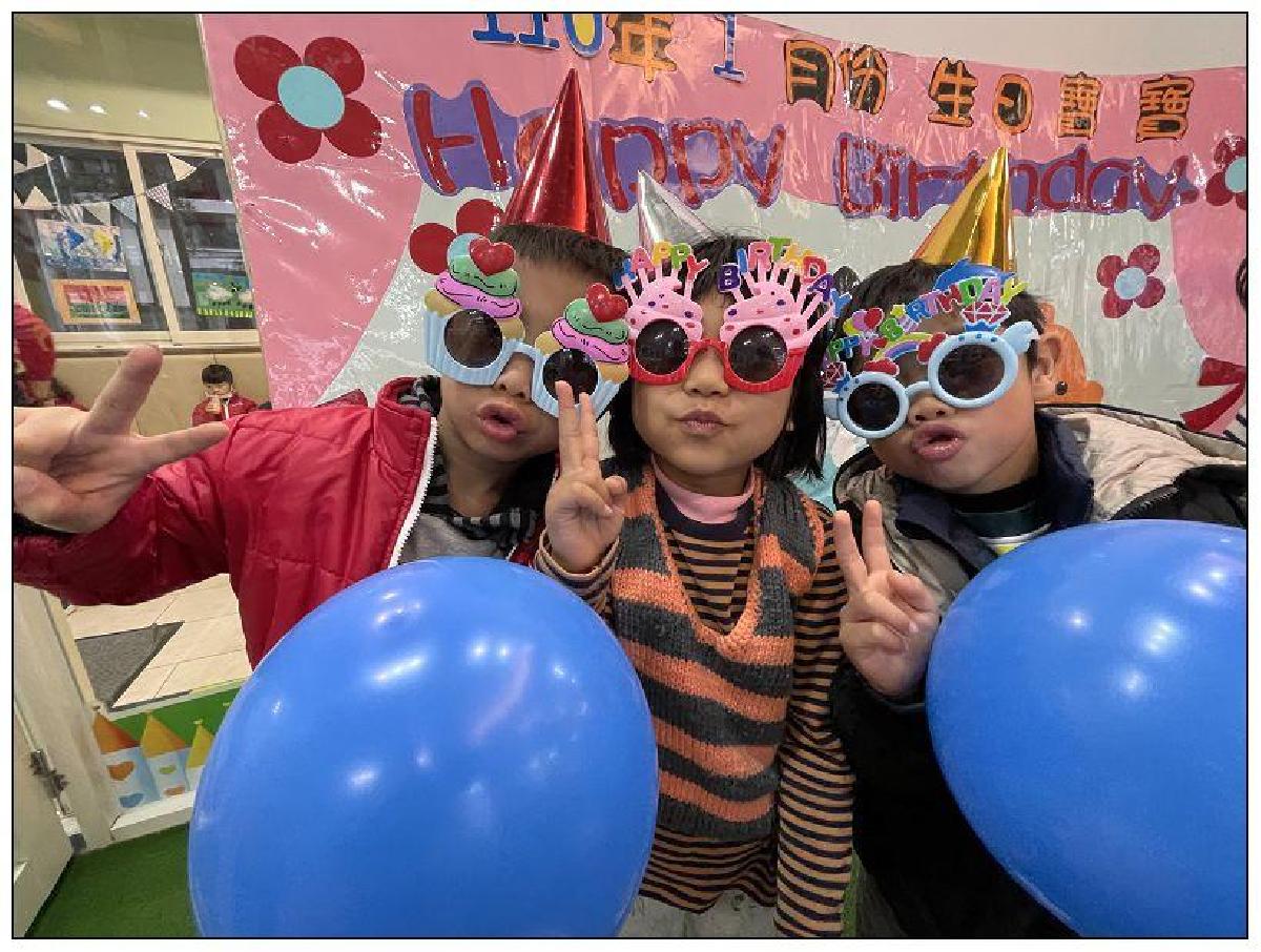 110年1月份慶生會 110年1月份慶生會