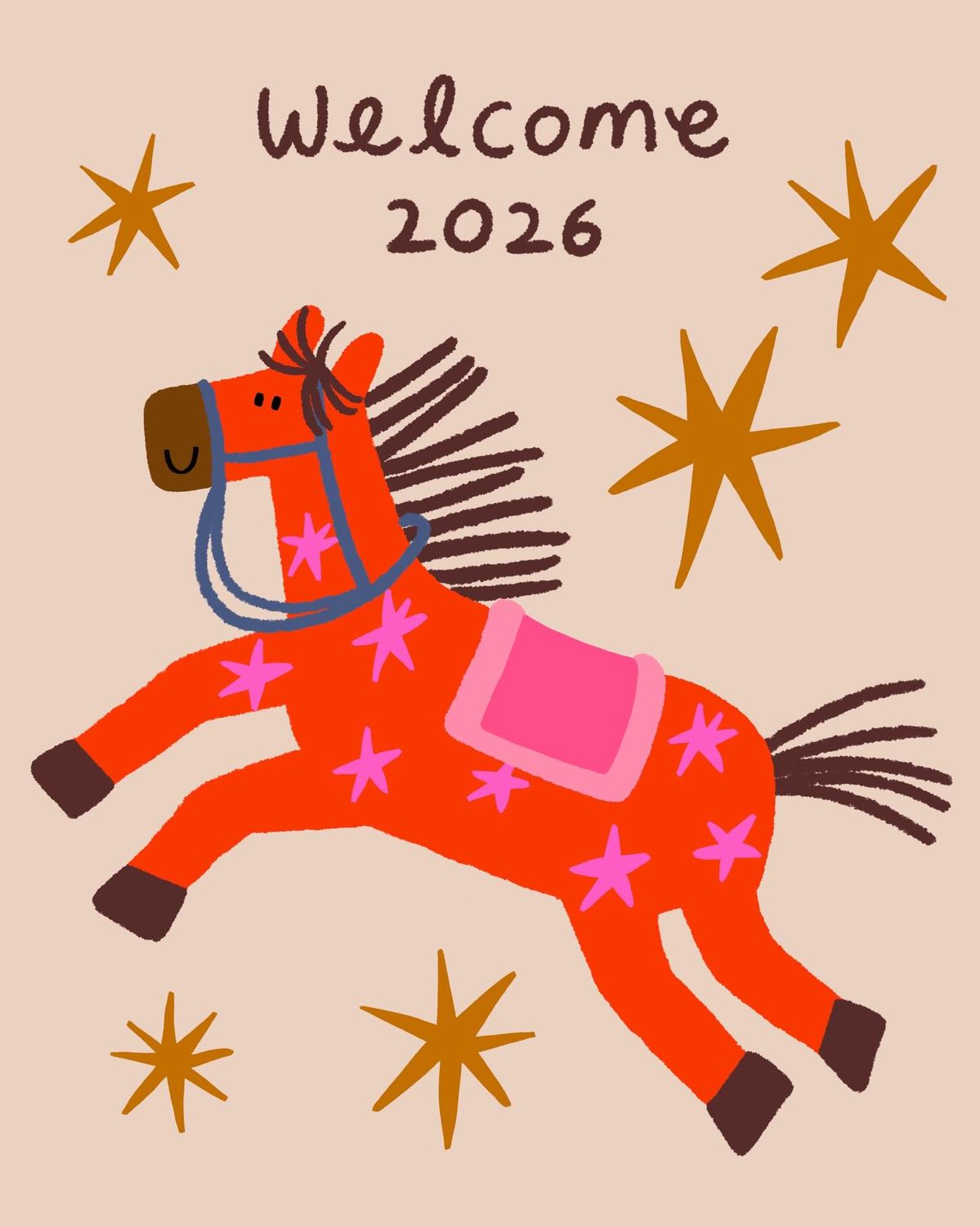 2026 新年報喜〜好運轉轉轉，幸福馬上來！